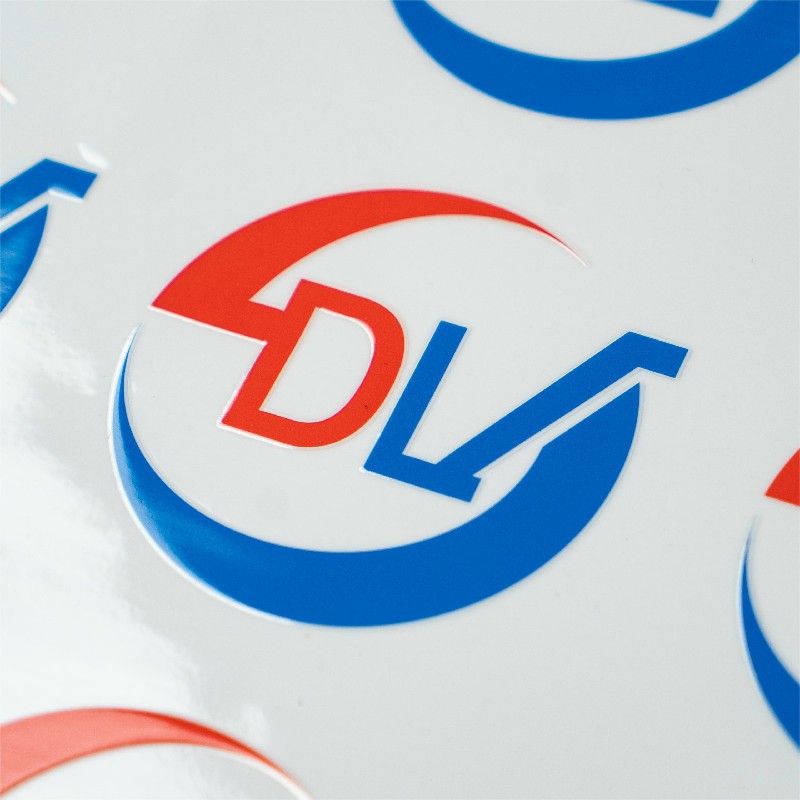 Logo label sticker sheet